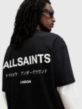 AllSaints Underground T-Shirt, Jet Black