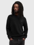 AllSaints Aspen Crew Neck Jumper, Nearly Black