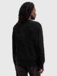 AllSaints Aspen Crew Neck Jumper, Nearly Black