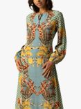 Raishma Charlie Floral Dress, Blue/Multi
