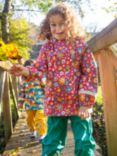 Frugi Kids' Puddle Buster Coat, Smell The Flowers