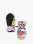 Frugi Kids' Snow and Ski Mittens, Multi