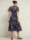 Hobbs Callie Floral Dress, Navy/Multi