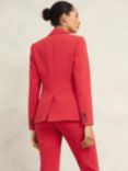 Hobbs Miley Single Breasted Blazer, Begonia Red