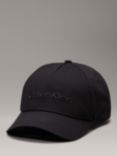 Calvin Klein Organic Cotton Logo Baseball Cap, Black