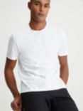 Calvin Klein Micro Logo Cotton T-Shirt, White