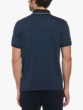 Original Penguin Argyle Jacquard Polo Shirt, Sargasso Sea