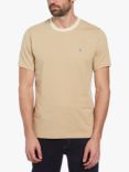 Original Penguin Jacquard Striped T-Shirt, Birch