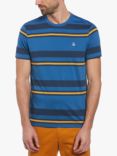 Original Penguin Cotton Stripe T-Shirt, Star Sapphire