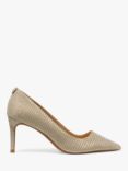 Michael Kors Alina Heeled Courts, Gold