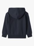 WHEAT Kids' Organic Cotton Blend Hoodie, Navy