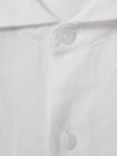 Reiss Kids' Ruban Linen Shirt, White
