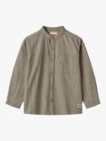 WHEAT Kids' Willum Stripe Shirt, Blue Stripe