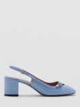 Mango Lole Slingback Courts, Medium Blue