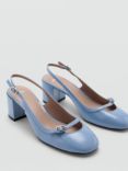 Mango Lole Slingback Courts, Medium Blue