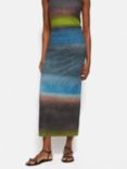 Jigsaw Glaze Abstract Skirt, Multi