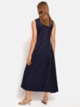 Jigsaw Textured Asymmetric Dress, Blue