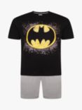 Brand Threads Batman Cotton Pyjama Set, Black