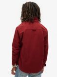 Superdry Merchant Overshirt, Wine Red