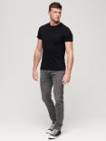 Superdry Vintage Slim Jeans, Clinton Used Grey