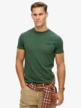 Superdry Organic Cotton Essential Logo T-Shirt, Buck Green Marl