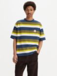 Levi's Workwear Logo T-Shirt, Block Stripe