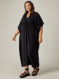 Live Unlimited Curve Maxi Kaftan, Black