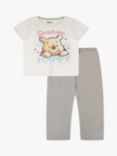 Disney Winnie The Pooh Cotton Pyjama Set, Grey