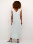 KAFFE Linen Blend Dress, Windsurfer/Chalk