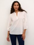 KAFFE Jollia V-Neck Blouse