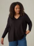 Live Unlimited Curve Jersey Long Sleeve Top, Black