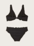 Monsoon Kids' Storm Scallop Trim Bikini, Black