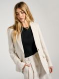 Baukjen Tracy Linen Blend Blazer, Natural, Natural