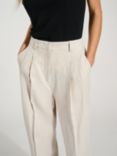 Baukjen Henrietta Linen Blend Trousers, Natural