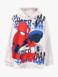 Brand Threads Kids' Spiderman Hoodie, Grey