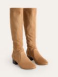 Boden Flat Stretch Knee Boots, Acorn