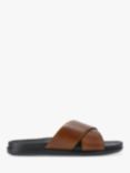 KG Kurt Geiger Rome Leather Sliders, Tan