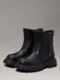 Calvin Klein Kids' Chelsea Boot, Black