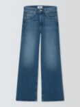 PAIGE Sasha High Rise Wide Leg Jeans, Stefania Distress