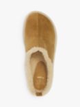 Dune Gracias Suede Platform Mules, Taupe