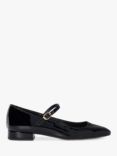 Dune Habbs Patent Mary Janes, Black