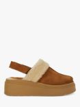 Dune Game Suede Mules, Tan