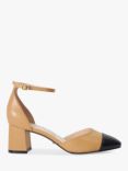 Dune Careless Leather Heeled Courts