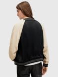 AllSaints Rev Tour Bomber, Black/Multi