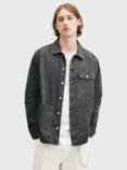 AllSaints Nevis Chore Jacket, Nearly Black