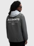 AllSaints Underground Coach Jacket, Blue Mid