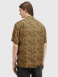 AllSaints Carcle Leopard Print Shirt, Natural Taupe