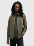 AllSaints Hawthorne Long Sleeve Shirt, Khaki