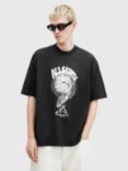 AllSaints Burden Crew Cotton T-Shirt