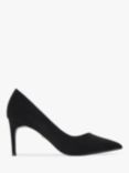 KG Kurt Geiger Aiden Pointed Heeled Courts, Black